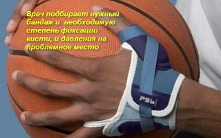 Как выбрать и носить лучезапястный бандаж