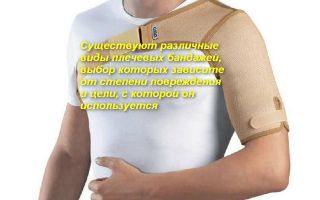 Как выбрать и носить плечевой бандаж